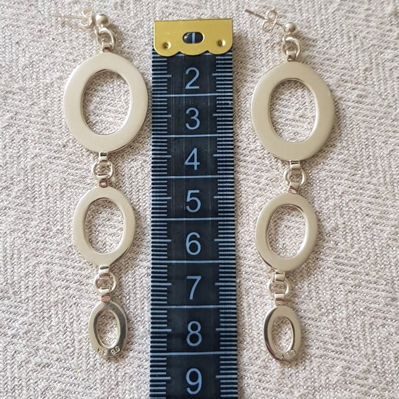 Sterling silver earrings - Picture 6 of 8